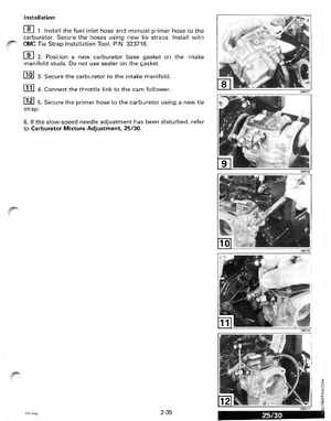 1998 Johnson Evinrude "EC" 9.9 thru 30 HP 2-Cylinder Outboards Service Manual, Page 91