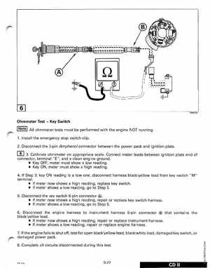 1998 Johnson Evinrude "EC" 9.9 thru 30 HP 2-Cylinder Outboards Service Manual, Page 125