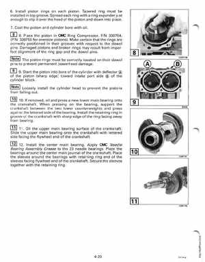 1998 Johnson Evinrude "EC" 9.9 thru 30 HP 2-Cylinder Outboards Service Manual, Page 151