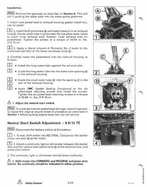 1998 Johnson Evinrude "EC" 9.9 thru 30 HP 2-Cylinder Outboards Service Manual, Page 155