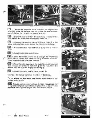 1998 Johnson Evinrude "EC" 9.9 thru 30 HP 2-Cylinder Outboards Service Manual, Page 182