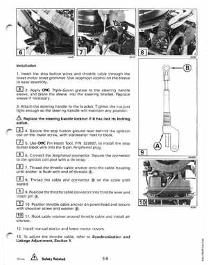 1998 Johnson Evinrude "EC" 9.9 thru 30 HP 2-Cylinder Outboards Service Manual, Page 199