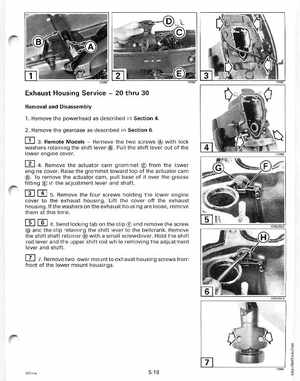 1998 Johnson Evinrude "EC" 9.9 thru 30 HP 2-Cylinder Outboards Service Manual, Page 209