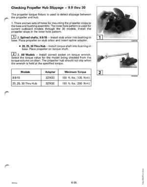 1998 Johnson Evinrude "EC" 9.9 thru 30 HP 2-Cylinder Outboards Service Manual, Page 251