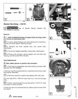 1998 Johnson Evinrude "EC" 9.9 thru 30 HP 2-Cylinder Outboards Service Manual, Page 268