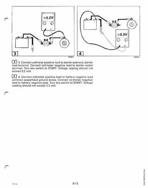 1998 Johnson Evinrude "EC" 9.9 thru 30 HP 2-Cylinder Outboards Service Manual, Page 289