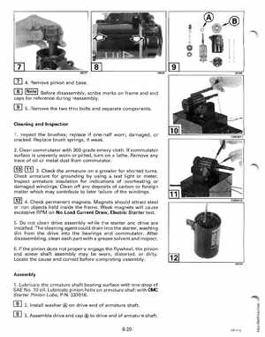 1998 Johnson Evinrude "EC" 9.9 thru 30 HP 2-Cylinder Outboards Service Manual, Page 296