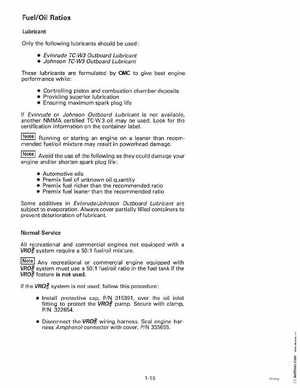 1998 Johnson Evinrude "EC" 90, 100C, 105C, 115, 150, 150C, 175 60 deg. LV Service Manual, P/N 520210, Page 22