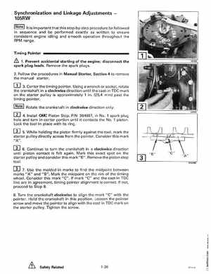 1998 Johnson Evinrude "EC" 90, 100C, 105C, 115, 150, 150C, 175 60 deg. LV Service Manual, P/N 520210, Page 44