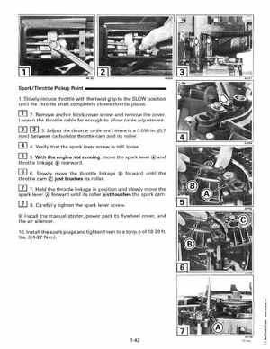 1998 Johnson Evinrude "EC" 90, 100C, 105C, 115, 150, 150C, 175 60 deg. LV Service Manual, P/N 520210, Page 48