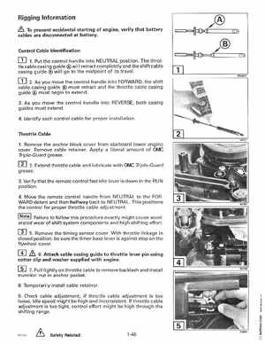 1998 Johnson Evinrude "EC" 90, 100C, 105C, 115, 150, 150C, 175 60 deg. LV Service Manual, P/N 520210, Page 51