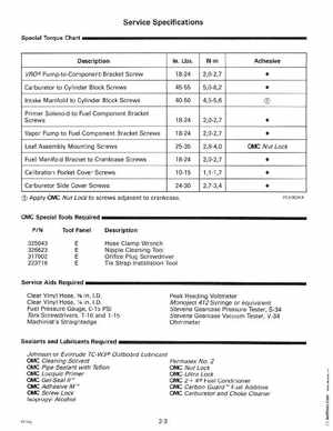 1998 Johnson Evinrude "EC" 90, 100C, 105C, 115, 150, 150C, 175 60 deg. LV Service Manual, P/N 520210, Page 59