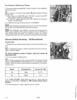 1998 Johnson Evinrude "EC" 90, 100C, 105C, 115, 150, 150C, 175 60 deg. LV Service Manual, P/N 520210, Page 81
