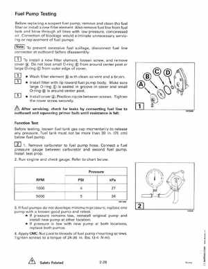 1998 Johnson Evinrude "EC" 90, 100C, 105C, 115, 150, 150C, 175 60 deg. LV Service Manual, P/N 520210, Page 84
