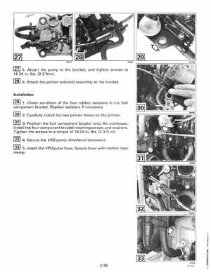 1998 Johnson Evinrude "EC" 90, 100C, 105C, 115, 150, 150C, 175 60 deg. LV Service Manual, P/N 520210, Page 92