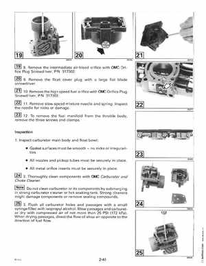 1998 Johnson Evinrude "EC" 90, 100C, 105C, 115, 150, 150C, 175 60 deg. LV Service Manual, P/N 520210, Page 97