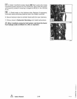 1998 Johnson Evinrude "EC" 90, 100C, 105C, 115, 150, 150C, 175 60 deg. LV Service Manual, P/N 520210, Page 104