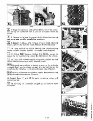 1998 Johnson Evinrude "EC" 90, 100C, 105C, 115, 150, 150C, 175 60 deg. LV Service Manual, P/N 520210, Page 159