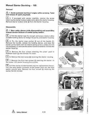 1998 Johnson Evinrude "EC" 90, 100C, 105C, 115, 150, 150C, 175 60 deg. LV Service Manual, P/N 520210, Page 175