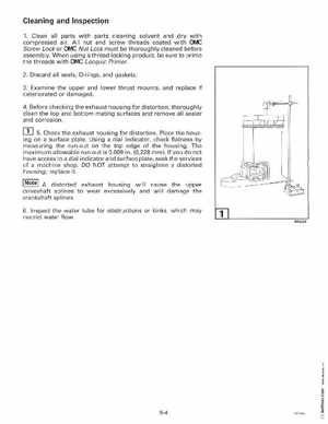 1998 Johnson Evinrude "EC" 90, 100C, 105C, 115, 150, 150C, 175 60 deg. LV Service Manual, P/N 520210, Page 195