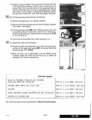 1998 Johnson Evinrude "EC" 90, 100C, 105C, 115, 150, 150C, 175 60 deg. LV Service Manual, P/N 520210, Page 239