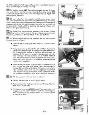 1998 Johnson Evinrude "EC" 90, 100C, 105C, 115, 150, 150C, 175 60 deg. LV Service Manual, P/N 520210, Page 258
