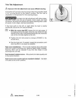 1998 Johnson Evinrude "EC" 90, 100C, 105C, 115, 150, 150C, 175 60 deg. LV Service Manual, P/N 520210, Page 260