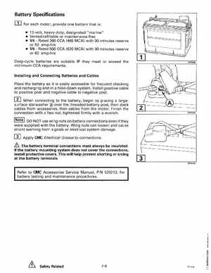 1998 Johnson Evinrude "EC" 90, 100C, 105C, 115, 150, 150C, 175 60 deg. LV Service Manual, P/N 520210, Page 276