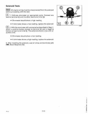 1998 Johnson Evinrude "EC" 90, 100C, 105C, 115, 150, 150C, 175 60 deg. LV Service Manual, P/N 520210, Page 283