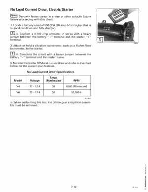 1998 Johnson Evinrude "EC" 90, 100C, 105C, 115, 150, 150C, 175 60 deg. LV Service Manual, P/N 520210, Page 284