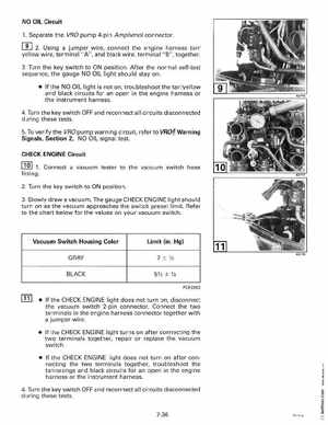 1998 Johnson Evinrude "EC" 90, 100C, 105C, 115, 150, 150C, 175 60 deg. LV Service Manual, P/N 520210, Page 308