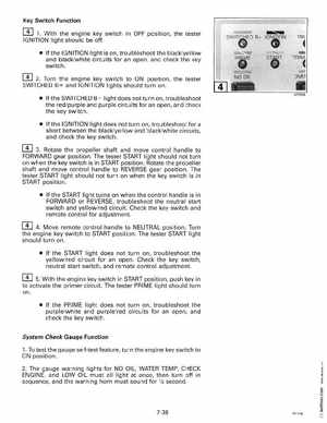 1998 Johnson Evinrude "EC" 90, 100C, 105C, 115, 150, 150C, 175 60 deg. LV Service Manual, P/N 520210, Page 310