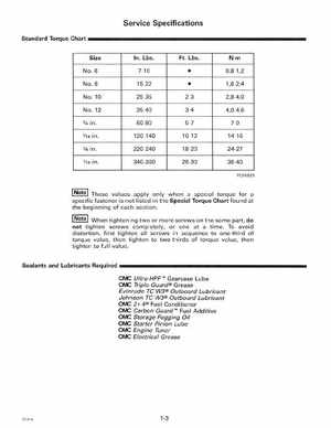 1998 Johnson Evinrude "EC" 90, 115 SPL Service Manual, P/N 520209, Page 9