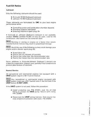 1998 Johnson Evinrude "EC" 90, 115 SPL Service Manual, P/N 520209, Page 20