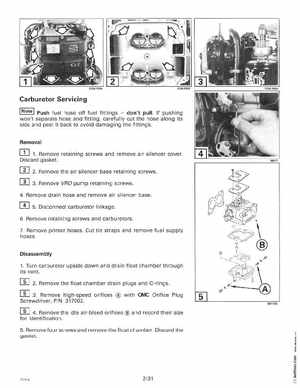 1998 Johnson Evinrude "EC" 90, 115 SPL Service Manual, P/N 520209, Page 79