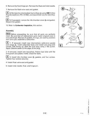 1998 Johnson Evinrude "EC" 90, 115 SPL Service Manual, P/N 520209, Page 80
