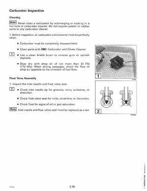 1998 Johnson Evinrude "EC" 90, 115 SPL Service Manual, P/N 520209, Page 83