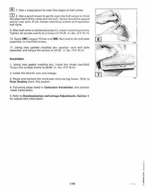 1998 Johnson Evinrude "EC" 90, 115 SPL Service Manual, P/N 520209, Page 88