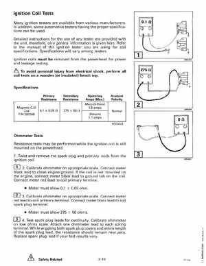 1998 Johnson Evinrude "EC" 90, 115 SPL Service Manual, P/N 520209, Page 100