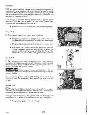 1998 Johnson Evinrude "EC" 90, 115 SPL Service Manual, P/N 520209, Page 103