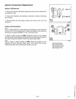 1998 Johnson Evinrude "EC" 90, 115 SPL Service Manual, P/N 520209, Page 108