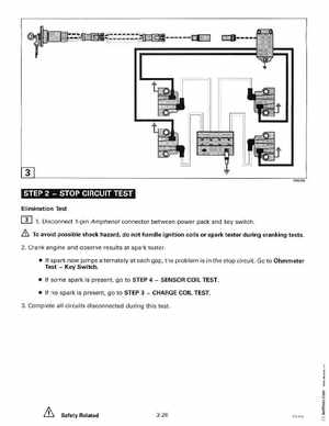1998 Johnson Evinrude "EC" 90, 115 SPL Service Manual, P/N 520209, Page 116