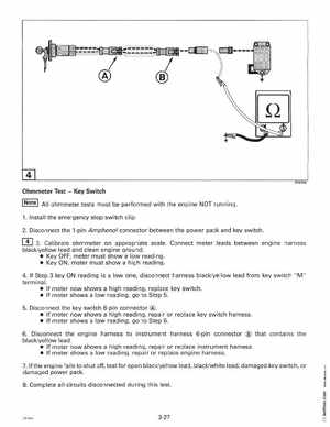 1998 Johnson Evinrude "EC" 90, 115 SPL Service Manual, P/N 520209, Page 117
