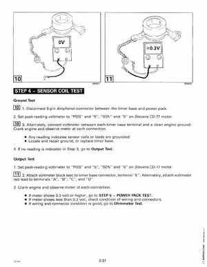 1998 Johnson Evinrude "EC" 90, 115 SPL Service Manual, P/N 520209, Page 121