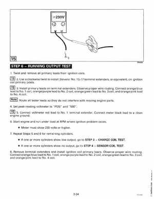 1998 Johnson Evinrude "EC" 90, 115 SPL Service Manual, P/N 520209, Page 124