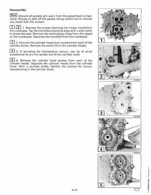 1998 Johnson Evinrude "EC" 90, 115 SPL Service Manual, P/N 520209, Page 138