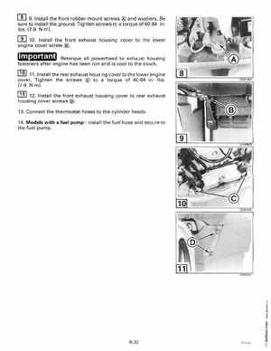 1998 Johnson Evinrude "EC" 90, 115 SPL Service Manual, P/N 520209, Page 156