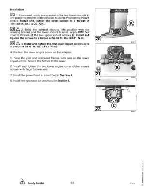 1998 Johnson Evinrude "EC" 90, 115 SPL Service Manual, P/N 520209, Page 169