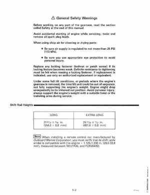 1998 Johnson Evinrude "EC" 90, 115 SPL Service Manual, P/N 520209, Page 182
