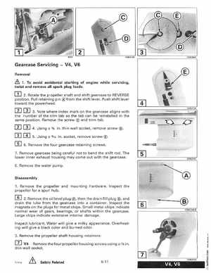 1998 Johnson Evinrude "EC" 90, 115 SPL Service Manual, P/N 520209, Page 191
